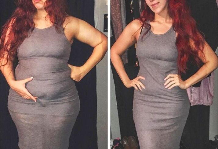 Przed i po wzięciu Magicoa